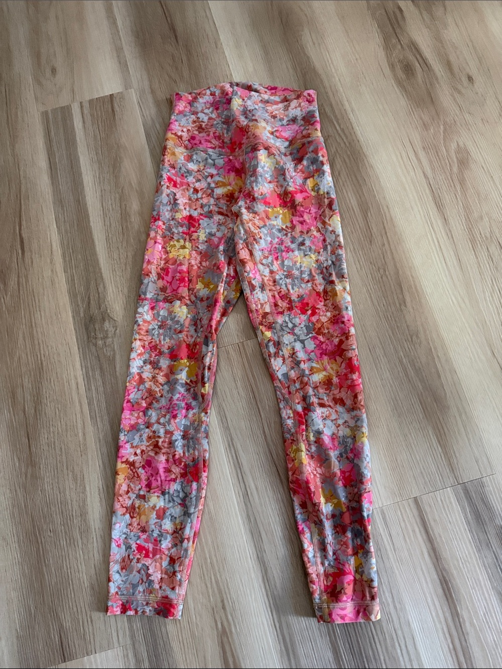 lululemon athletica Align 25” Leggings - Pink, Yellow, Gray